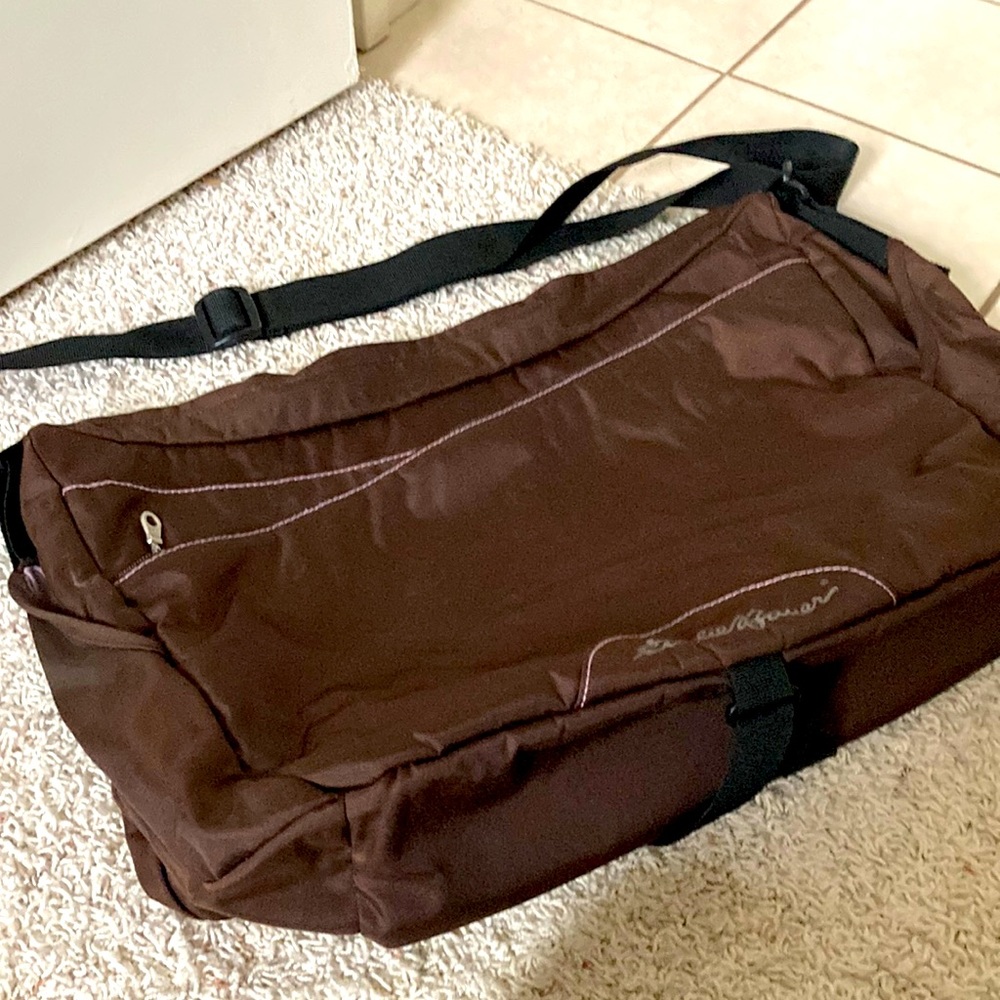 Eddie Bauer brown large tote.